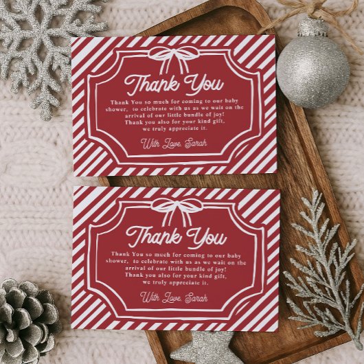 Christmas bedankkaart