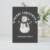 Christmas Bedankkaart (Staand voorkant)
