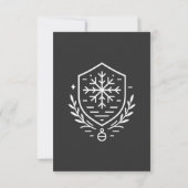 Christmas Bedankkaart (Achterkant)