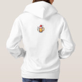 Christmas Beer Cartoon Hoodie (Achterkant)