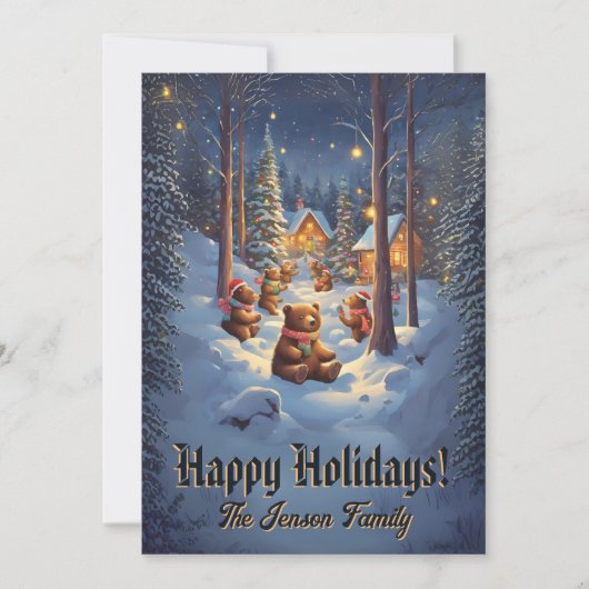 Christmas beer Prettige feestdagen 13, Kaart (Voorkant)