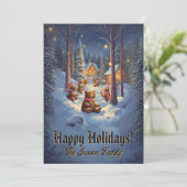 Christmas beer Prettige feestdagen 13, Kaart (Staand voorkant)