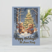 Christmas beer Prettige feestdagen 17, Kaart (Staand voorkant)