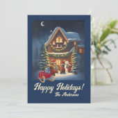 Christmas beer Prettige feestdagen 1, Kaart (Staand voorkant)