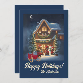 Christmas beer Prettige feestdagen 1, Kaart