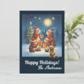 Christmas beer Prettige feestdagen 7, Kaart (Staand voorkant)