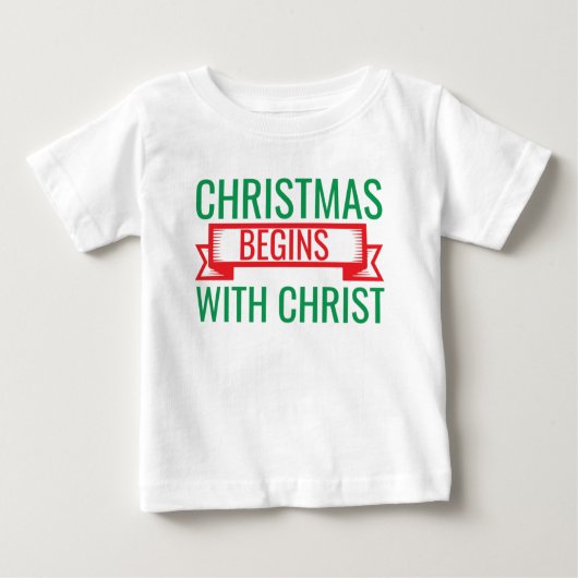 Christmas Begins with Christ-15523 T-Shirt Hoodie (Voorkant)