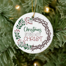 CHRISTMAS BEGINT MET CHRIST