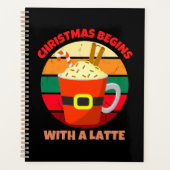 CHRISTMAS BEGINT MET EEN LATTE PLANNER (Voorkant)