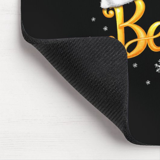 Christmas Believe Santa Claus Believe Christmas Muismat (Hoek)