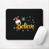 Christmas Believe Santa Claus Believe Christmas  Muismat (Met muis)
