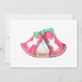 Christmas Bell Creche Feestdagenkaart (Voorkant)
