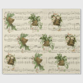 Christmas Bell Music Cadeaupapier (Vlak)
