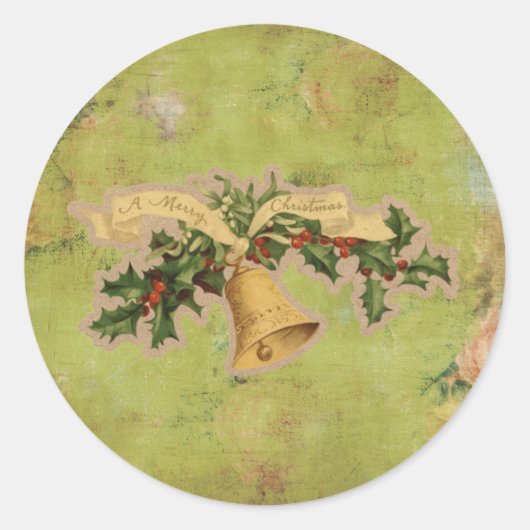 Christmas Bell sticker (Voorkant)