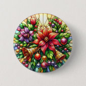 Christmas Bells-Button Ronde Button 5,7 Cm (Voorkant)