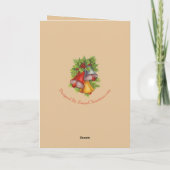 Christmas Bells Card Kaart (Achterkant)