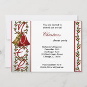 Christmas Bells-diner Kaart (Voorkant)