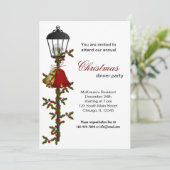 Christmas Bells-diner Kaart (Staand voorkant)