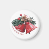 Christmas Bells Holiday Magnet - Ring in de vreugd (Voorkant)