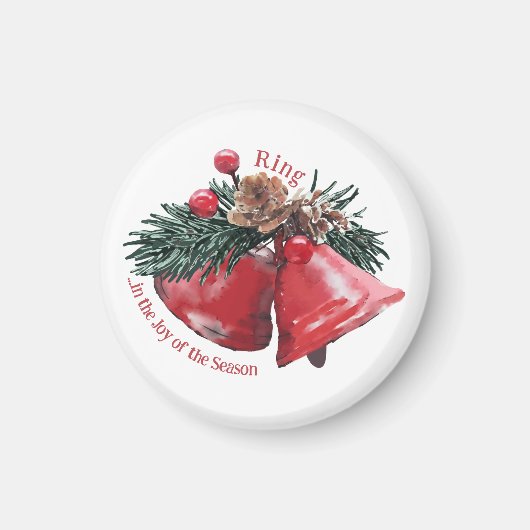Christmas Bells Holiday Magnet - Ring in de vreugd (Voorkant)