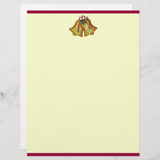 Christmas Bells Letterhead (Voorkant / Achterkant)