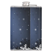 Christmas Bells Men's Holiday Flask Gift Heupfles (Achterkant)