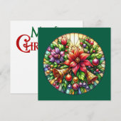 Christmas Bells-Wenskaart Feestdagenkaart (Voorkant / Achterkant)