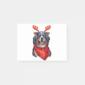 Christmas Bernese Mountain Dog Post-it® Notes (Voorkant)