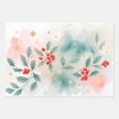 Christmas berries inpakpapier vel (Voorkant 3)