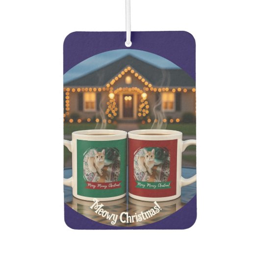 Christmas, Best Cat Ever , Cat Photo ,  Luchtverfrisser (Voorkant)
