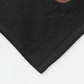 Christmas Bigfoot Santa Hat Funny Sasquatch Big Fo Fleece Deken (Hoek)