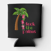 CHRISTMAS BIJ DE BEACH grafische SANTAS ELVEERT PA Blikjeskoeler (Voorkant)