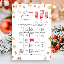 Christmas Bingo Game Feestdagenkaart
