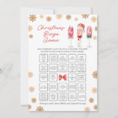 Christmas Bingo Game Feestdagenkaart (Voorkant)