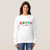 Christmas BINGO Sweatshirt (Voorkant volledig)