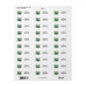 Christmas Bird Etiket (Full Sheet)