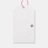 Christmas Bird Feeder Gift Label Cadeaulabel (Achterkant)