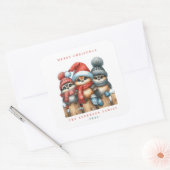 Christmas Birds Sticker (Envelop)