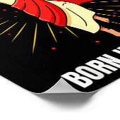 Christmas Birthday Humor Funny Jesus Born In Decem Poster (Hoek)