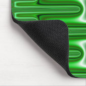 CHRISTMAS ~ Black Green White Muismat (Hoek)