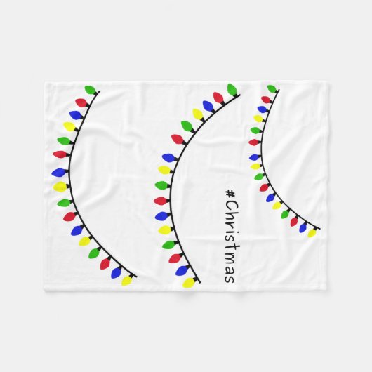 Christmas blanket fleece deken (Voorkant (Horizontaal))