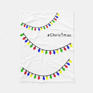 Christmas blanket fleece deken