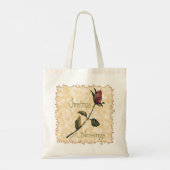 Christmas Blessings aangepaste canvas tassen (Achterkant)