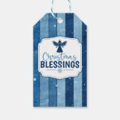 Christmas Blessings Gift Label Cadeaulabel (Voorkant)