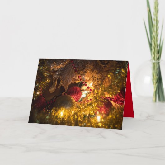 Christmas Bling Kaart (Voorkant)