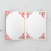 Christmas Blue Jays Feestdagen Kaart (Binnen)