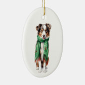 Christmas Border Collie Ornament – Vakantie Huisdi (Rechts)