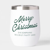 Christmas “Bottoms Up”Santa Chimney Funny Holiday (Achterkant)