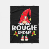 Christmas Bougie Gnome X-mas Family Matching  Fleece Deken (Voorkant)