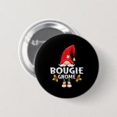 Christmas Bougie Gnome X-mas Family Matching Ronde Button 5,7 Cm (Voorkant /achterkant)